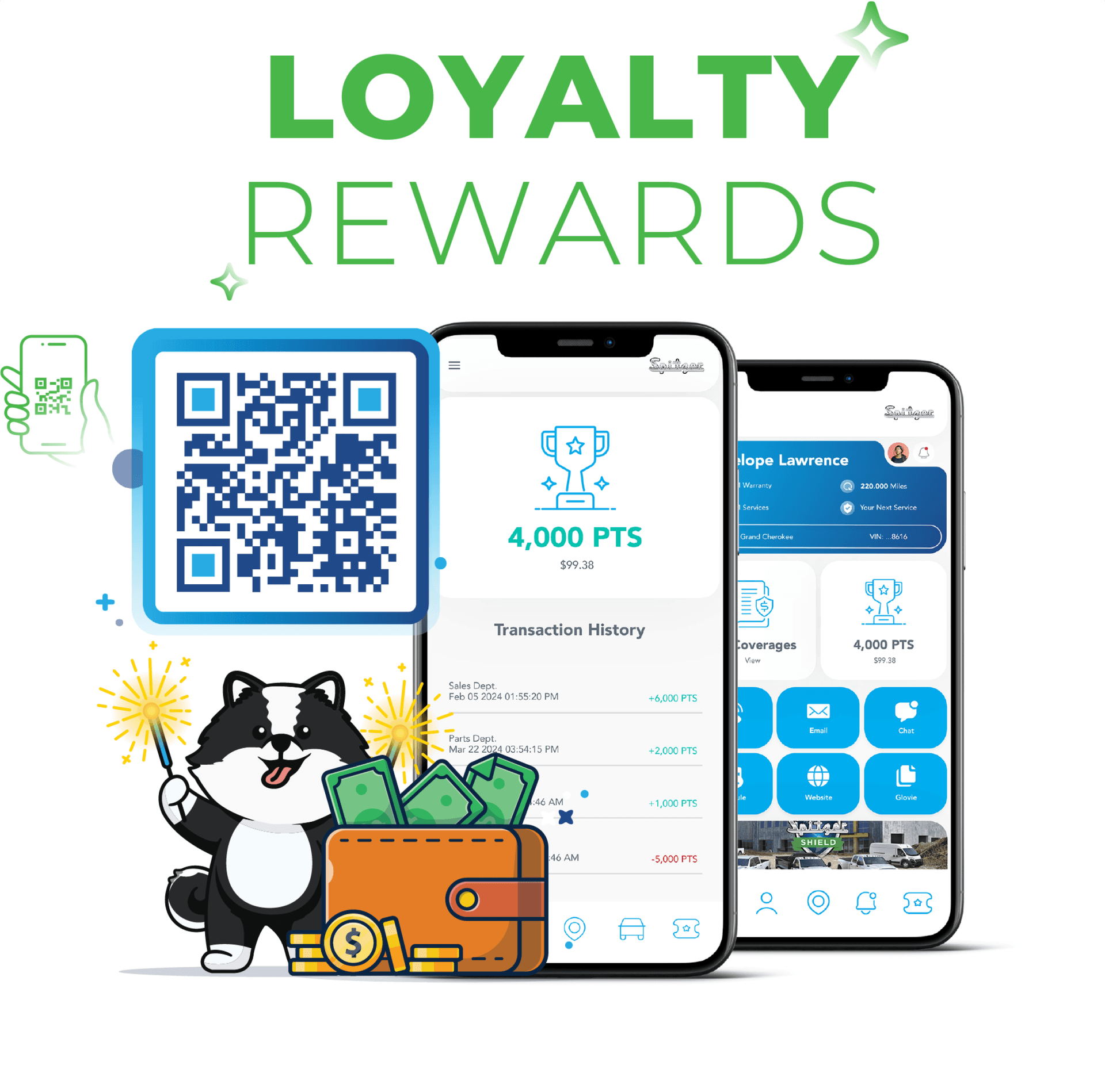 Loyalty rewards mobile application